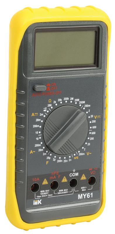 Мультиметр цифровой  Professional MY61  | TMD-5S-061 | IEK — IEK (ИЭК)