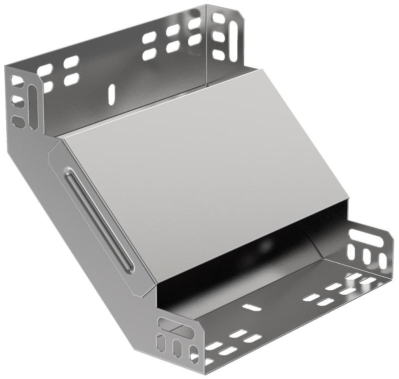 ESCA Поворот верт. внутр. 90град 50х200мм | CLP1V-050-200 | IEK - ( ротация на ES5-PN-90-050-200-08 ) — миниатюра 1