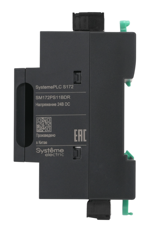 ПЛК S172; 24 VDC; дисплей; 28 IO: 8 DI, 8 DO (реле), 8 AI, 4 AO; 2xRS485, 1xRJ45 | SM172PS11BDR | SE — миниатюра 4