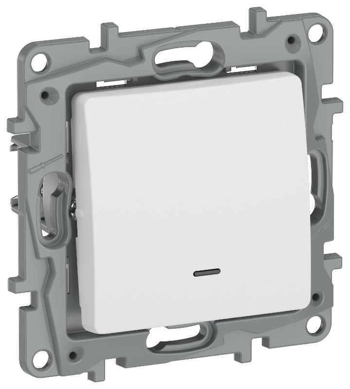 IEKETIKA Перекл. 1кл. подсв сх6L 10АХ б/к 6710151 молоч. | 6710151 | IEK — IEK (ИЭК)