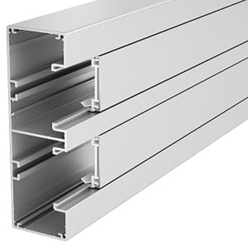 Кабельный канал Rapid 45-2 (с крышкой) 53x165x2000 мм (алюминий,анодированный) (GA-53165EL) | 6112603 | OBO Bettermann — миниатюра 2