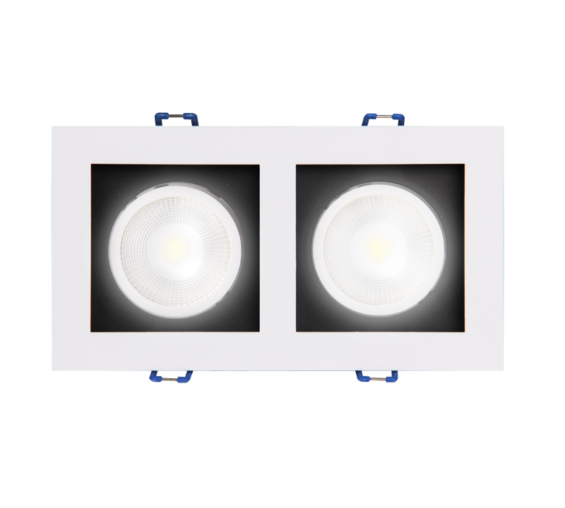 Светильник встраиваемый PSP-S 212  2x8W 4000K 55° White IP40 — миниатюра 6