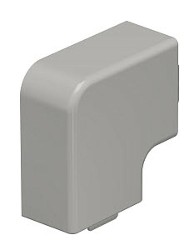 Крышка плоского угла кабельного канала WDK 25x40 мм (ПВХ,серый) (WDK HF25040GR) | 6158625 | OBO Bettermann — миниатюра 2