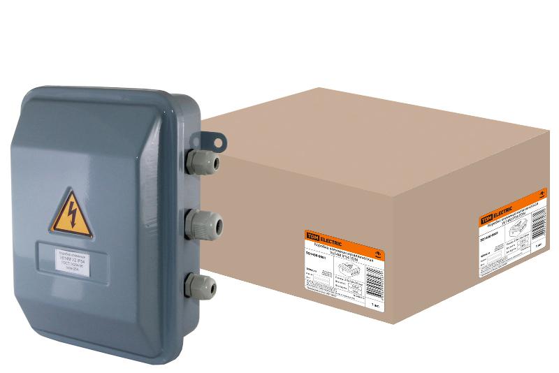 Коробка клеммная металлическая У614М IP54 | SQ1406-0001 | TDM — TDM ELECTRIC