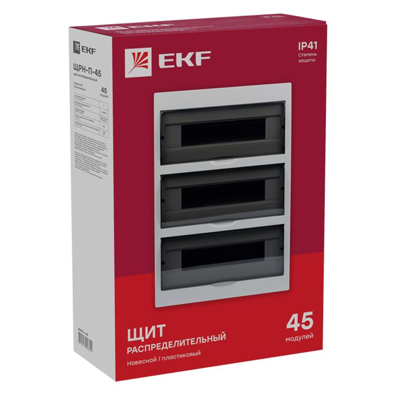 Щит распределительный навесной ЩРН-П-45 IP41 EKF PROxima | pb40-n-45 | EKF — миниатюра 4