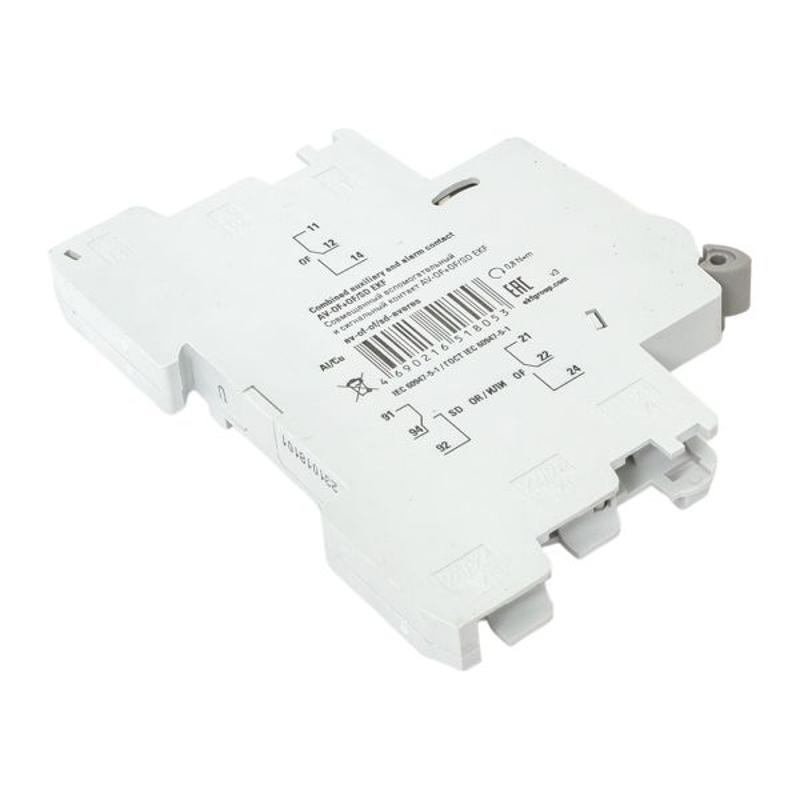 Контакт совмещенный вспомогательный и сигнальный AV-OF+OF/SD |av-of-of/sd-averes|EKF — миниатюра 15