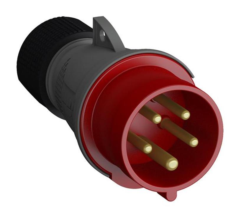 Вилка кабельная Easy&Safe 416EP6,16А,3P+N+E,IP44,6ч|2CMA101967R1000| ABB — ABB