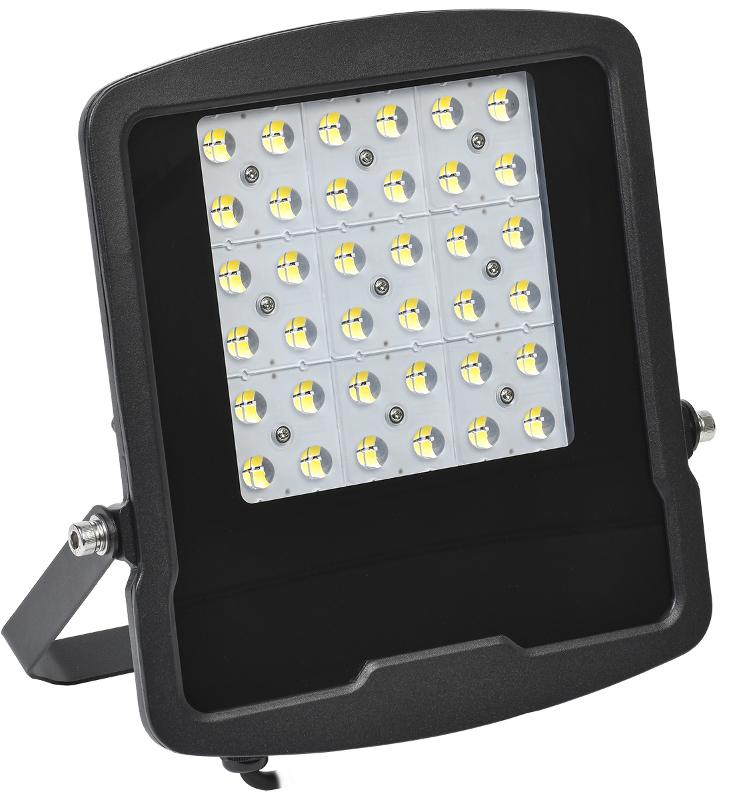 Прожектор светодиодный LED СДО 08-100 PRO 40х90град 5000К IP65 черный | LPDO8-01-100-40-90-50-K02 | IEK — IEK (ИЭК)