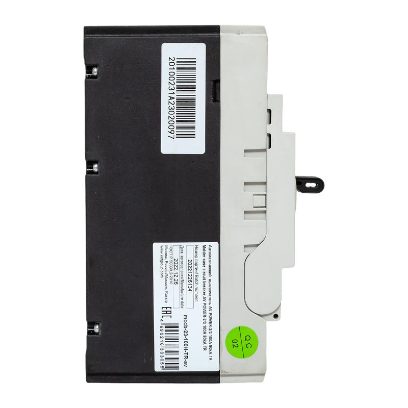 Выключатель автоматический AV POWER-2/3 100А 80kA TR AVERES | mccb-23-100H-TR-av | EKF — миниатюра 6