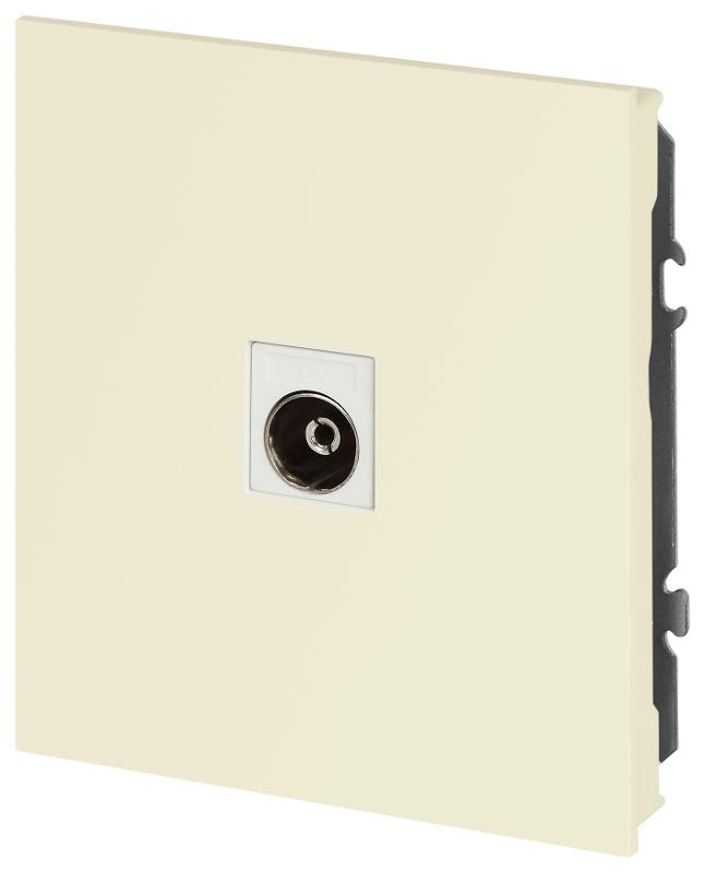 Розетка Arktik 16-3101-02 TV одиночная слоновая кость | Б0070465 | ЭРА — миниатюра 3