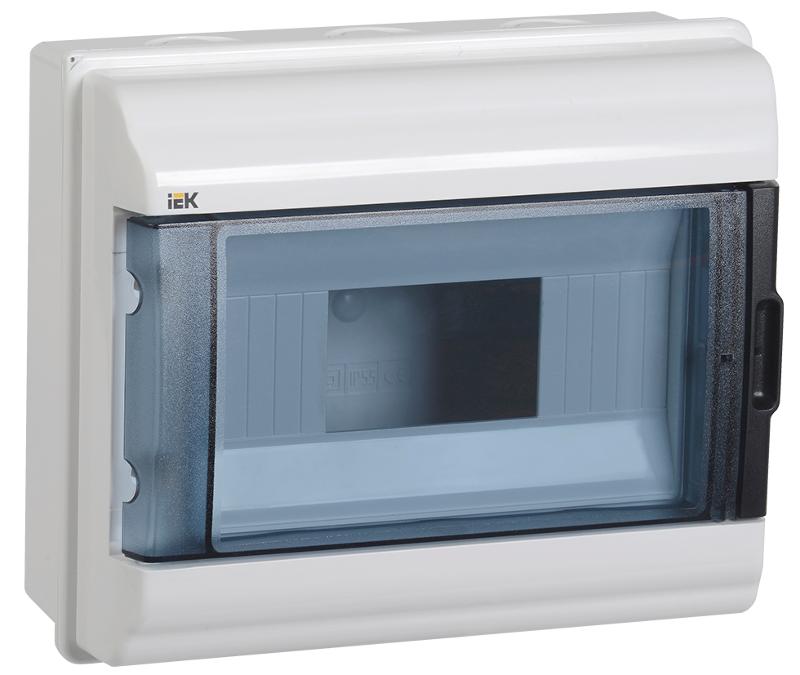 Корпус пластиковый навесной на 9 модулей КМПн-9 IP55 (198х235х108мм) KREPTA 5 | MKP72-N3-09-55 | IEK — IEK (ИЭК)