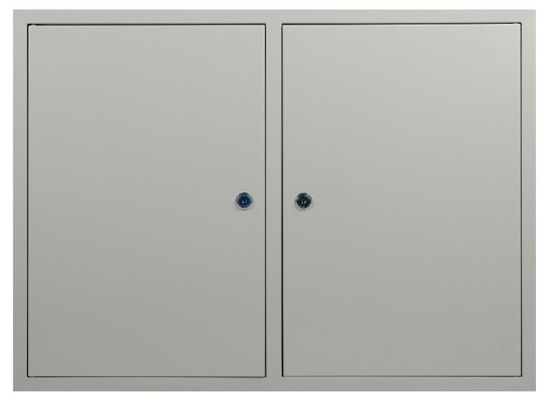 Корпус металлический навесной  ЩРН-90 2-х дверный (500х680х120) IP31 УХЛЗ серый  | Б0062925 | ЭРА — миниатюра 2