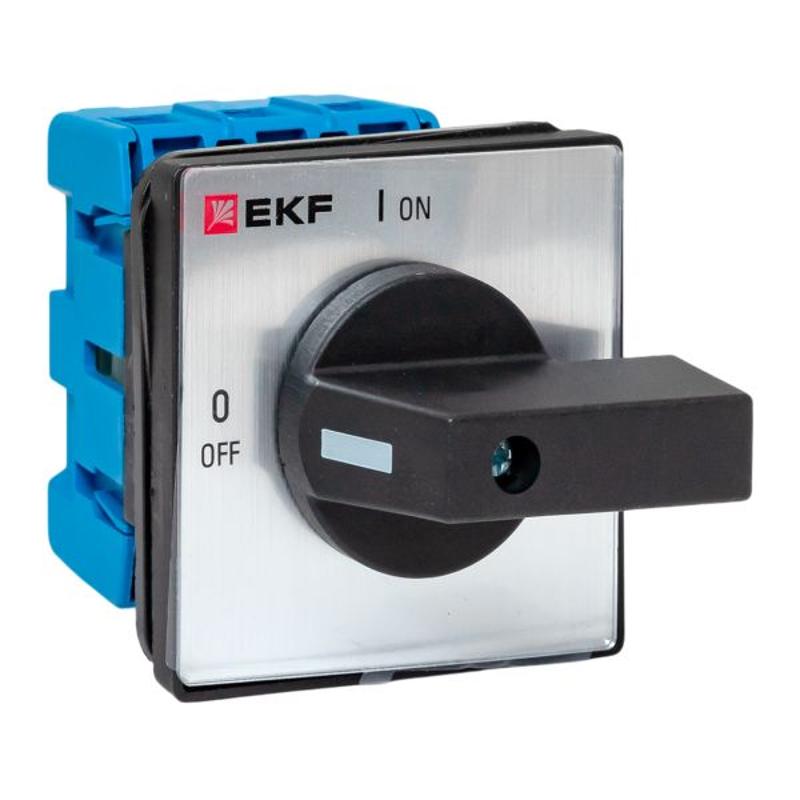 Переключатель кулачковый ПК-2-13 63А 3P «ВКЛ-ВЫКЛ» IP65 | pk-2-13-63-65 | EKF — миниатюра 1
