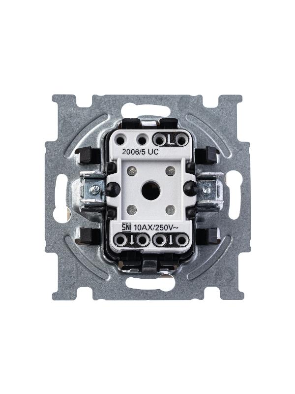 ABB Basic 55 Сл. кость Выключатель 2-х клавишный | 1012-0-2148  | 2CKA001012A2148 | ABB — миниатюра 4