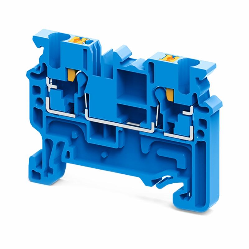 Клемма проходная push-in OptiClip CP-2,5-I-BU-24A-(0,2-2,5)-синий | 331839 | КЭАЗ — КЭАЗ (Курский электроаппаратный завод)