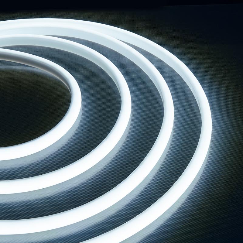 Лента светодиодная LS651/ 180SMD(2835)/м 14,4Вт/м 12V 5000*13*13мм неоновая, 6500К, IP68 | 32107 | FERON — миниатюра 1