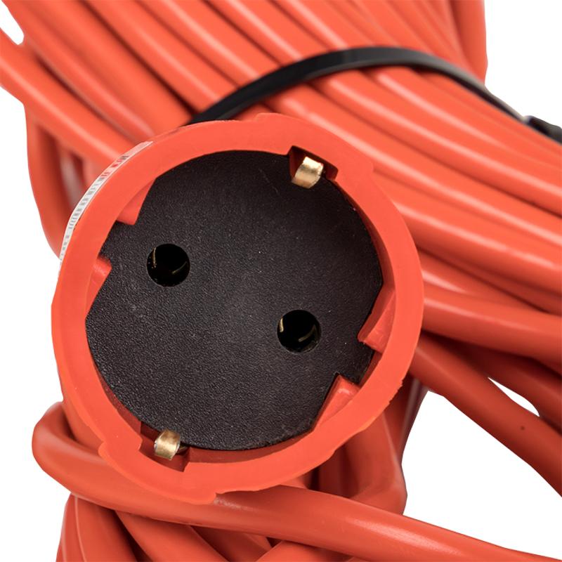 Удлинитель "Зевс 2.0" 20м c  заземлением ПВС 3*1 16А/3,5кВт PROxima  | USB02-16-310-1-20 | EKF — миниатюра 3