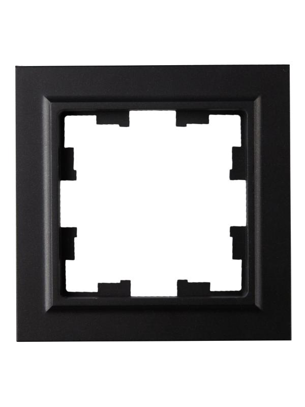 BRITE Рамка 1-ая IP44 РУ-1-БрЧ-44 черный | BR-M12-44-K02 | IEK — миниатюра 2