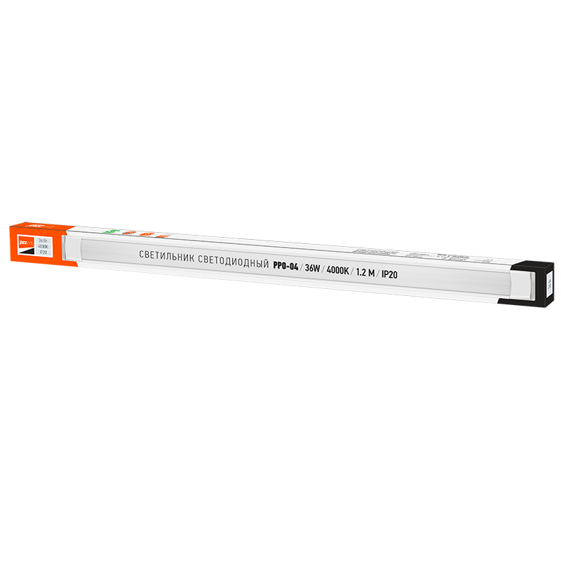 Светильник светодиодный линейный PPO-04 1200 36W 4000K IP20 180-240V/50Hz | .5030886 | Jazzway — миниатюра 5