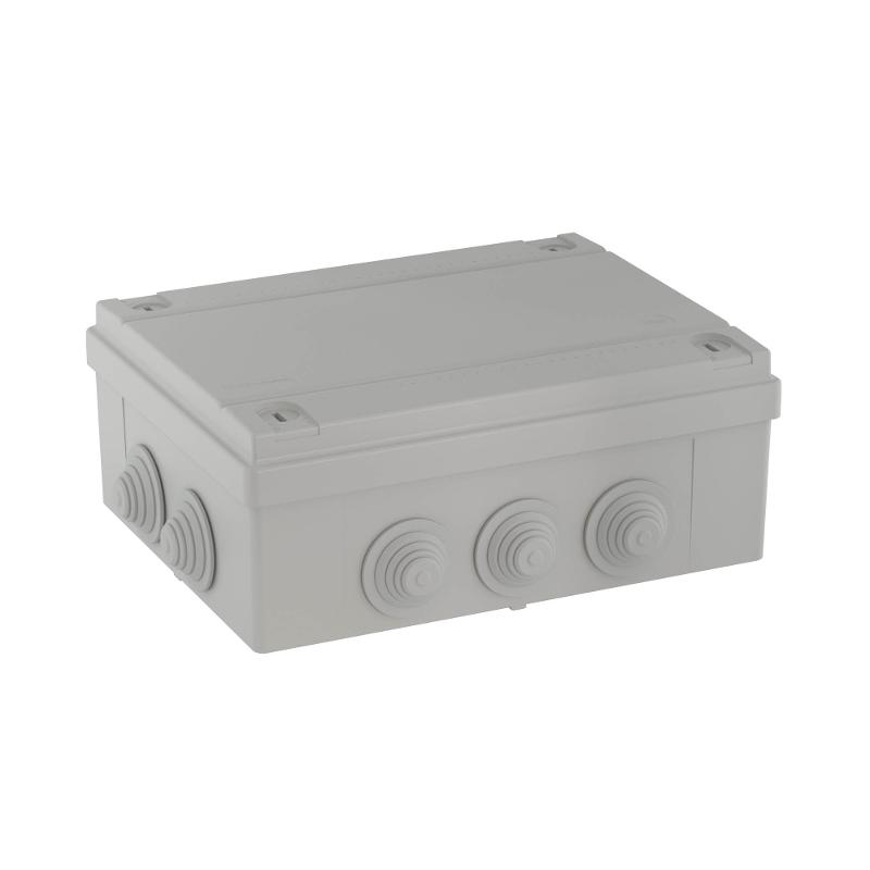 Коробка распределительная с кабельными вводами 2х40+6х32мм IP55 240х190х90мм | 54201 | DKC — миниатюра 2
