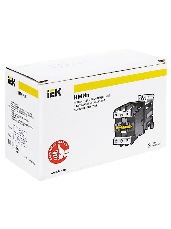 Контактор КМИп-23210 32А 24В/АС3 1НО  | KMD21-032-024-10 | IEK — миниатюра 10