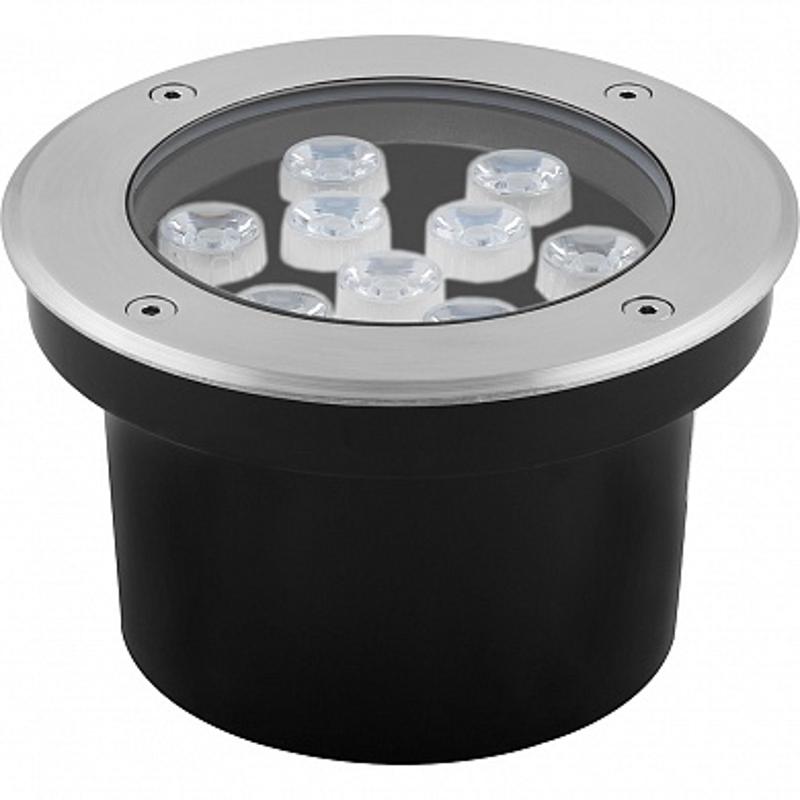 SP4113 Светильник тротуарный,9LED теплый белый,9W,160*H90mm,вн.диаметр:110mm,IP67 | 32018 | FERON — Feron