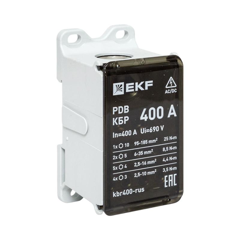 Клеммный блок распределительный КБР 400A  |kbr400-rus| EKF — EKF