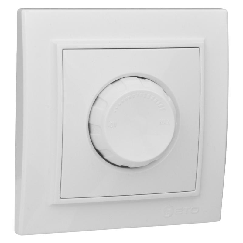 Минск Светорегулятор  СП 600W 220В белый EKF Basic | ERD06-101-10 | EKF — миниатюра 10