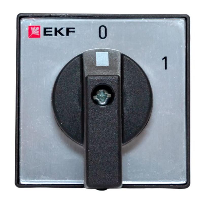 Переключатель кулачковый ПК-1-14 10А 4P «0-1» IP65 | pk-1-14-10-65 | EKF — миниатюра 2