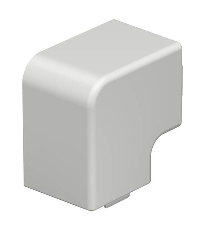 Крышка плоского угла кабельного канала WDK 40x40 мм (ПВХ,светло-серый) (WDK HF40040LGR) | 6183336 | OBO Bettermann — OBO Bettermann