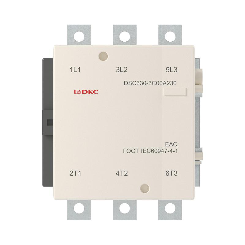 Магнитный контактор DSC330-3C00A230 330А 160кВт (AC3)  кат 220В AC | DSC330-3C00A230 | DKC — миниатюра 2