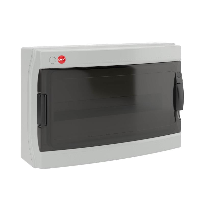 Щиток настенный с дверцей 18 модулей, IP65, серый | 85618 | DKC — DKC (ДКС)
