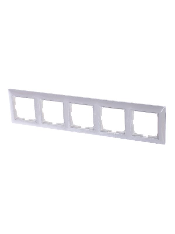 ABB Basic 55 Альп. белый Рамка 5-ая | 1725-0-1483  | 2CKA001725A1483 | ABB — ABB