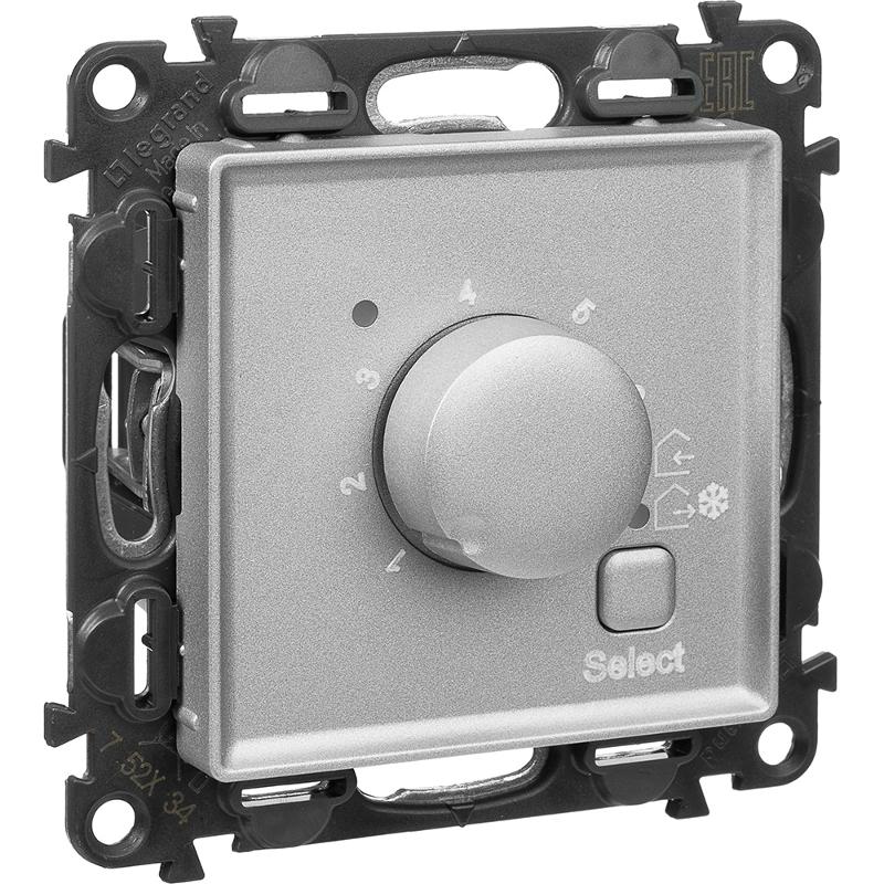 Valena LIFE DIY Алюминий Регулятор тёплого пола 16А 250В — миниатюра 5