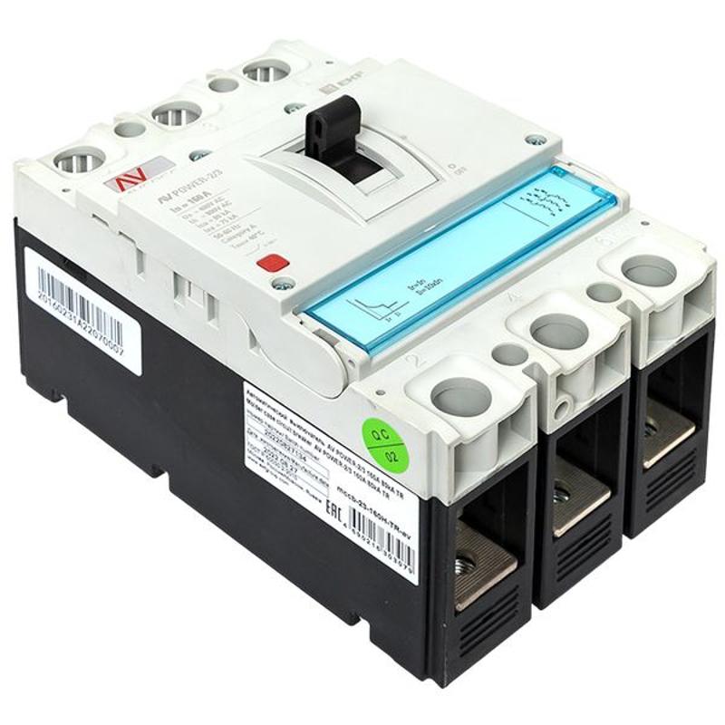 Выключатель автоматический AV POWER-2/3 160А 80kA TR AVERES | mccb-23-160H-TR-av | EKF — миниатюра 11