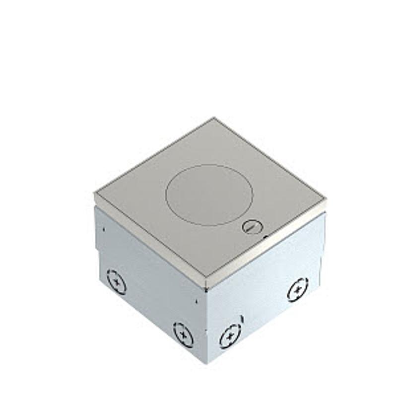Лючок UDHOME2 пустой 140x140x110-135 мм (с тубусом IP45, нерж. сталь) | 7427097 | OBO Bettermann — OBO Bettermann