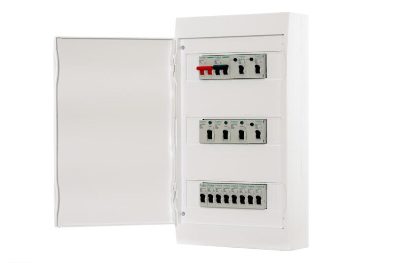 Корпус навесной City9 Box белая дверь 3ряд/36мод | EZ9E312P2SRU | SE — миниатюра 5