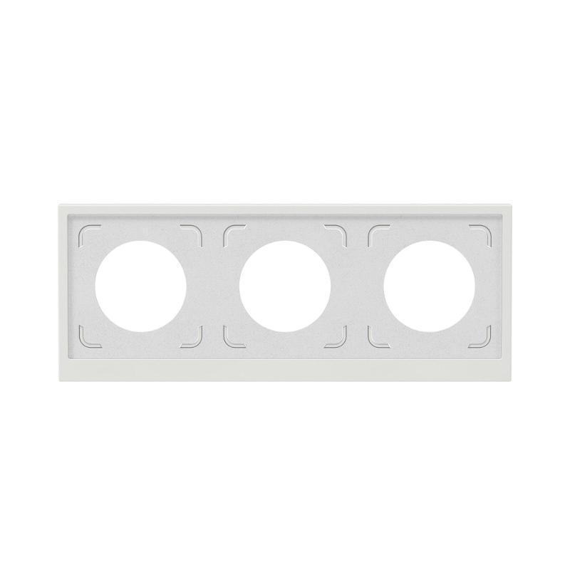 Рамка 3 поста IP44, KANT, белый песок | 7010946 | DKC — миниатюра 1