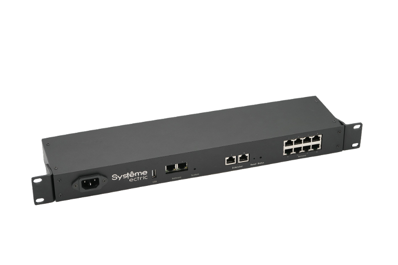 Устройство мониторинга параметров окружающей среды SystemeBotz Rack Monitor 100, до 8 датчиков | SBRK0100 | SE — миниатюра 2