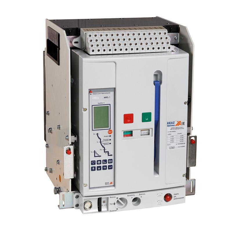 Выключатель автоматический OptiMat A-1000-S1-3P-50-D-MR5.1-B-C2200-M2-P01-S3-00 | 332335 | КЭАЗ — фото 1 | Sento