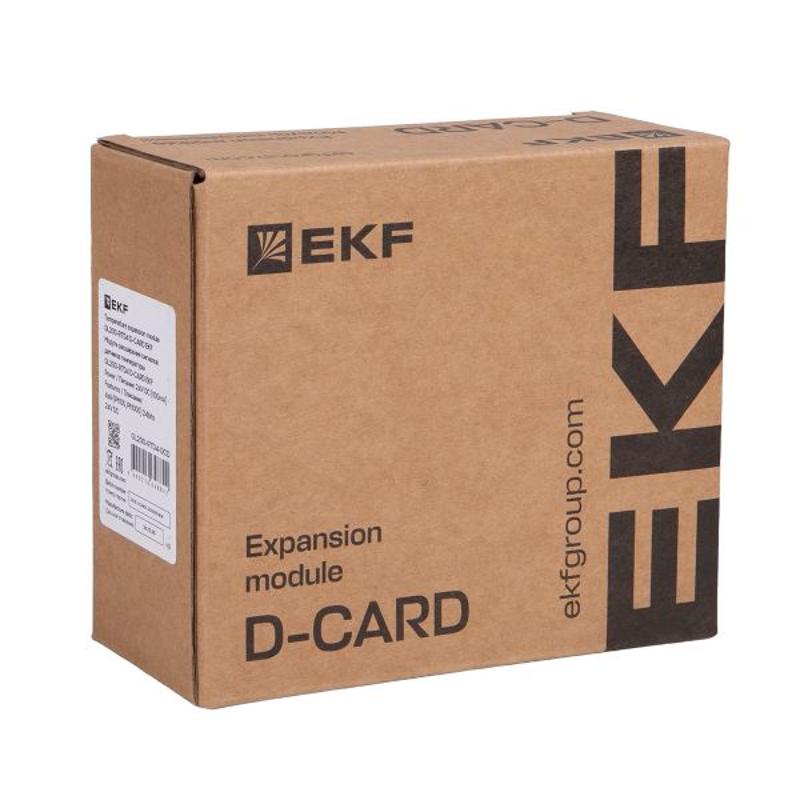 Модуль расширения сигналов датчиков температуры GL200-RTD4 D-CARD |GL200-RTD4-DCD | EKF — миниатюра 11