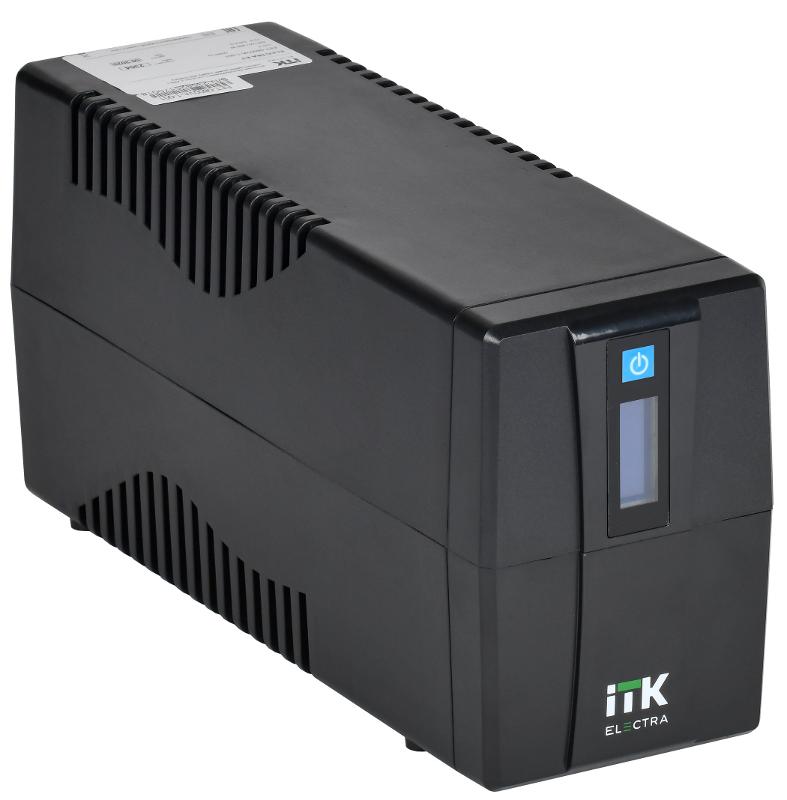 ITK ELECTRA ET ИБП 800ВА/480Вт с АКБ 1х9AH USB Schuko | EET-0800VA-1-001-S | ITK — ITK