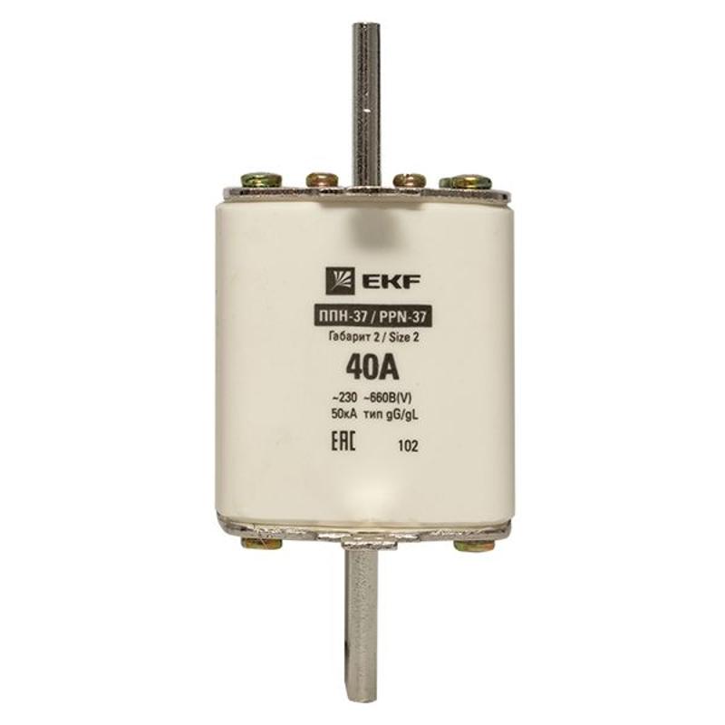 Плавкая вставка ППН-37 400/40А габарит 2 | fus-37/400/40 | EKF — миниатюра 8