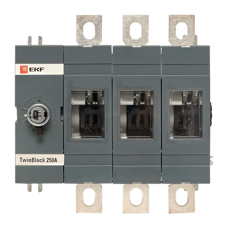 Рубильник 250A 3P без рукоятки управления TwinBlock | tb-s-250-3p | EKF — миниатюра 4
