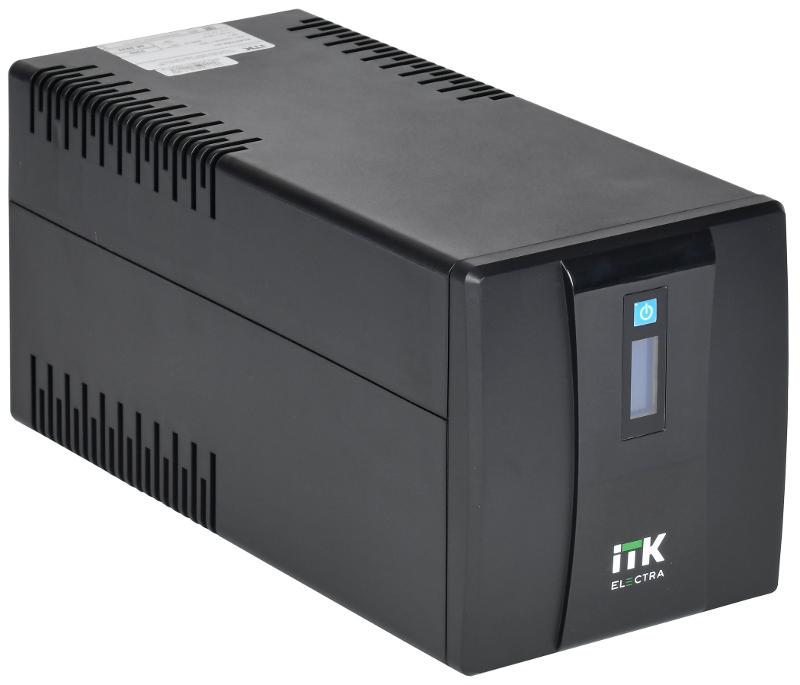 ITK ELECTRA ET ИБП 1,2кВА/720Вт с АКБ 2х7AH USB | EET-1200VA-1-002 | ITK — ITK