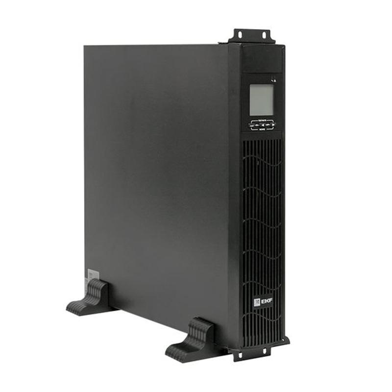 ИБП двойного преобразования E-Power SW900pro-RTB 1000 ВА PROxima, для монтажа в стойку, c АКБ 3 х 12В_7 Ач | SW910Pro-RTB | EKF — EKF