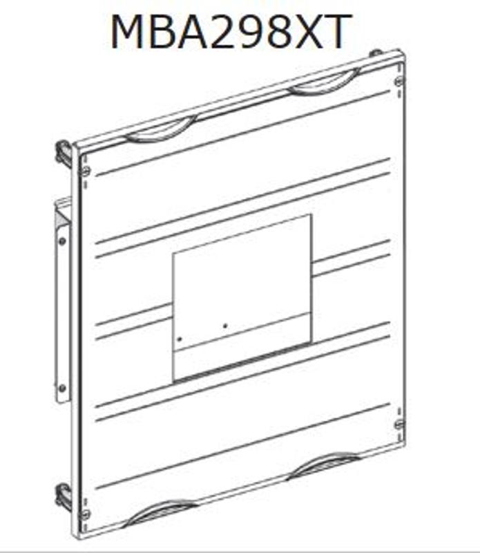 Модуль для Tmax MCCB XT6,3/4P, ширина 2, высота 4, MBA298XT | 2CPX043418R9999 | ABB — ABB