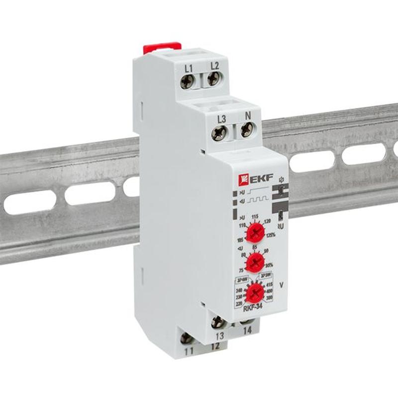Реле контроля фаз RKF-34 EKF EKF PROxima | rkf-34 | EKF — миниатюра 10