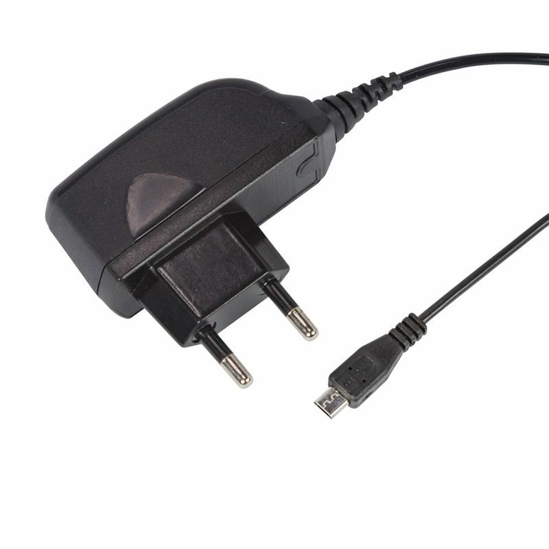Сетевое зарядное устройство microUSB 220 В (СЗУ) (5 V, max: 2500 mA) шнур 1.2 м черное | 16-0260 | REXANT — миниатюра 1