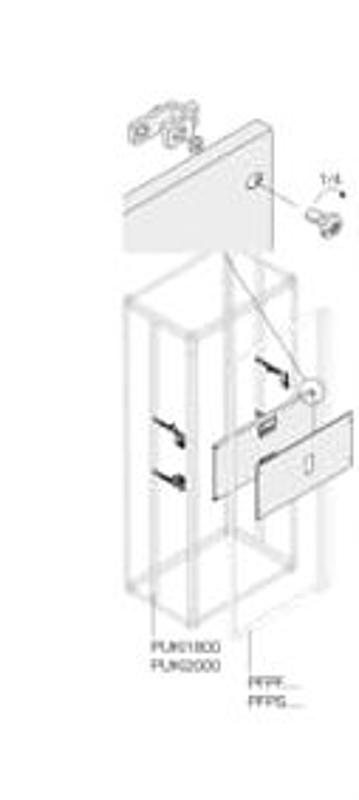 Комплект верт.3 XT2 3P FIX W=600мм | 1STQ001886B0000 | ABB — ABB